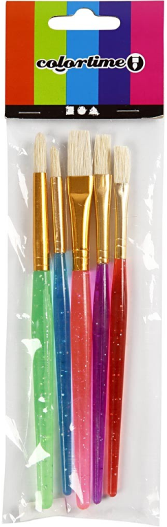 Pincello Kinderkwasten Set Rond &amp; Plat | Speel je Wijs