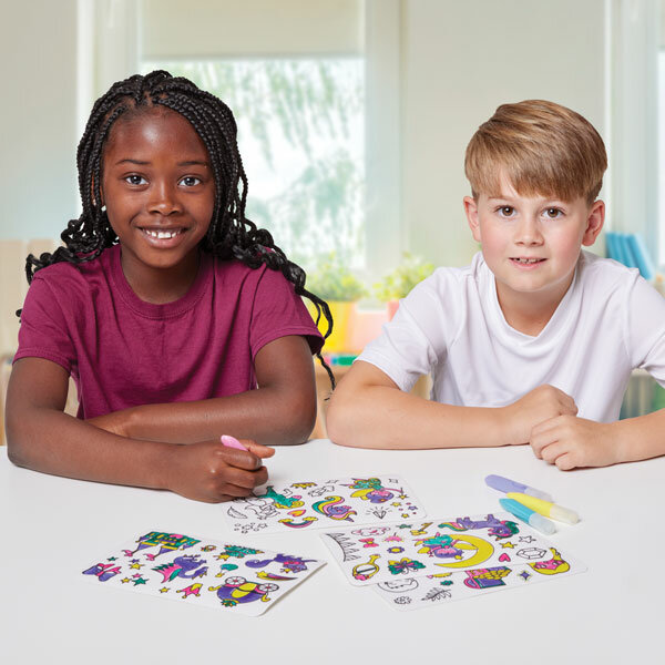 Brainstorm - Kleur je eigen stickers | Speel je Wijs