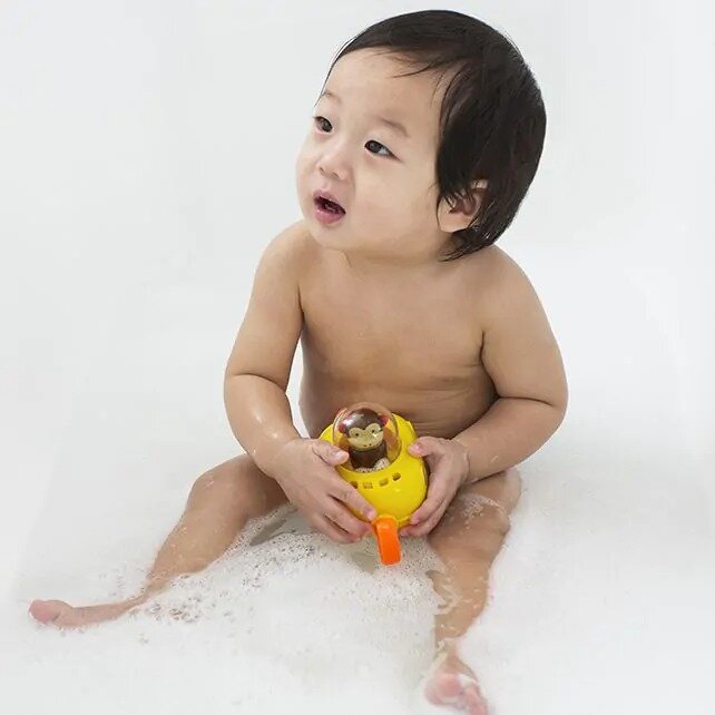 Hape Badspeelgoed - Zoo Pull &amp; Go Submarine Monkey | Speel je Wijs