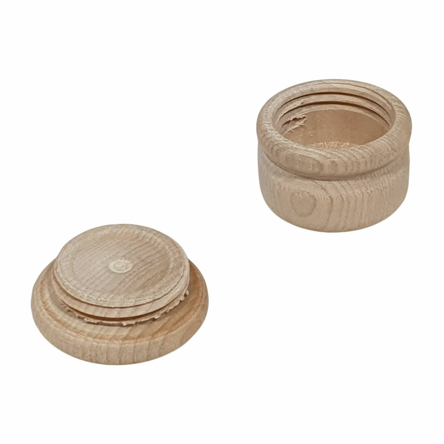 Houten Tandendoosje- Naturel 4,2cm | Speel je Wijs