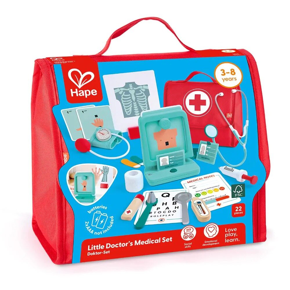 Hape Dokter speelset met r&ouml;ntgenfoto | Speel je Wijs