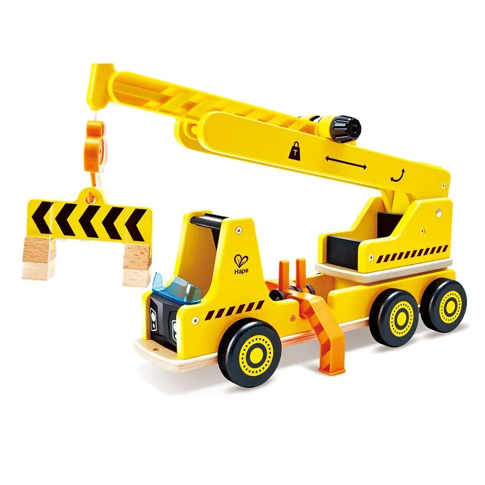 Hape Mobiele Kraan / Mobile Crane | Speel je Wijs