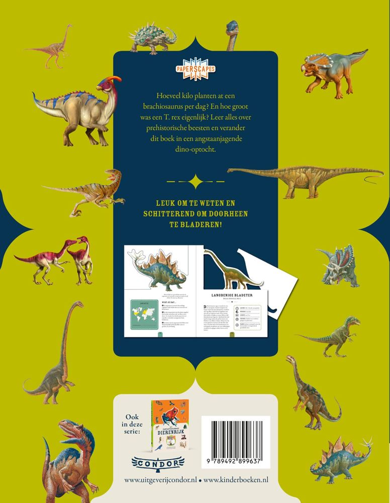 Leopold Paperscape - De woeste wereld van de Dino 8+ | Speel je Wijs