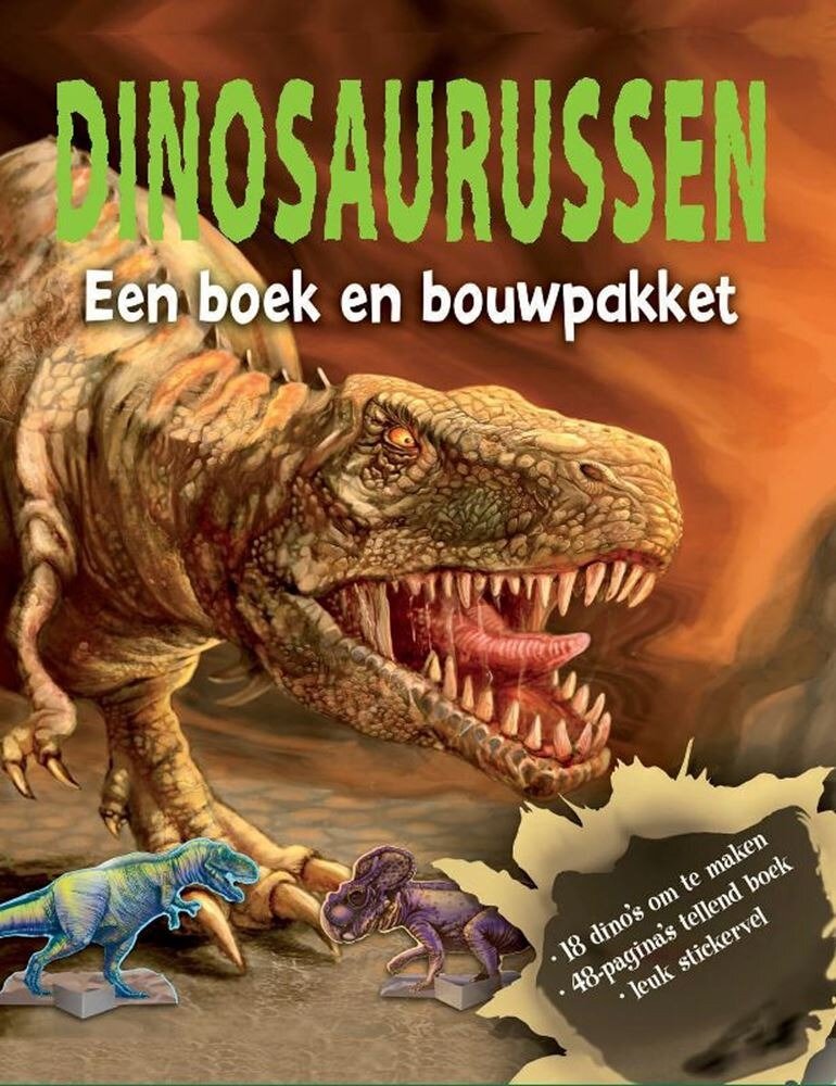 LRebo Een boek en bouwpakket - Dinosaurussen 6+ | Speel je Wijs