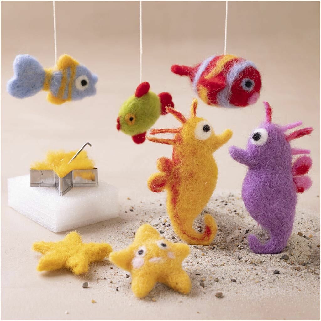 Creative Company Naaldviltpakket - Dieren in Water | Speel je Wijs