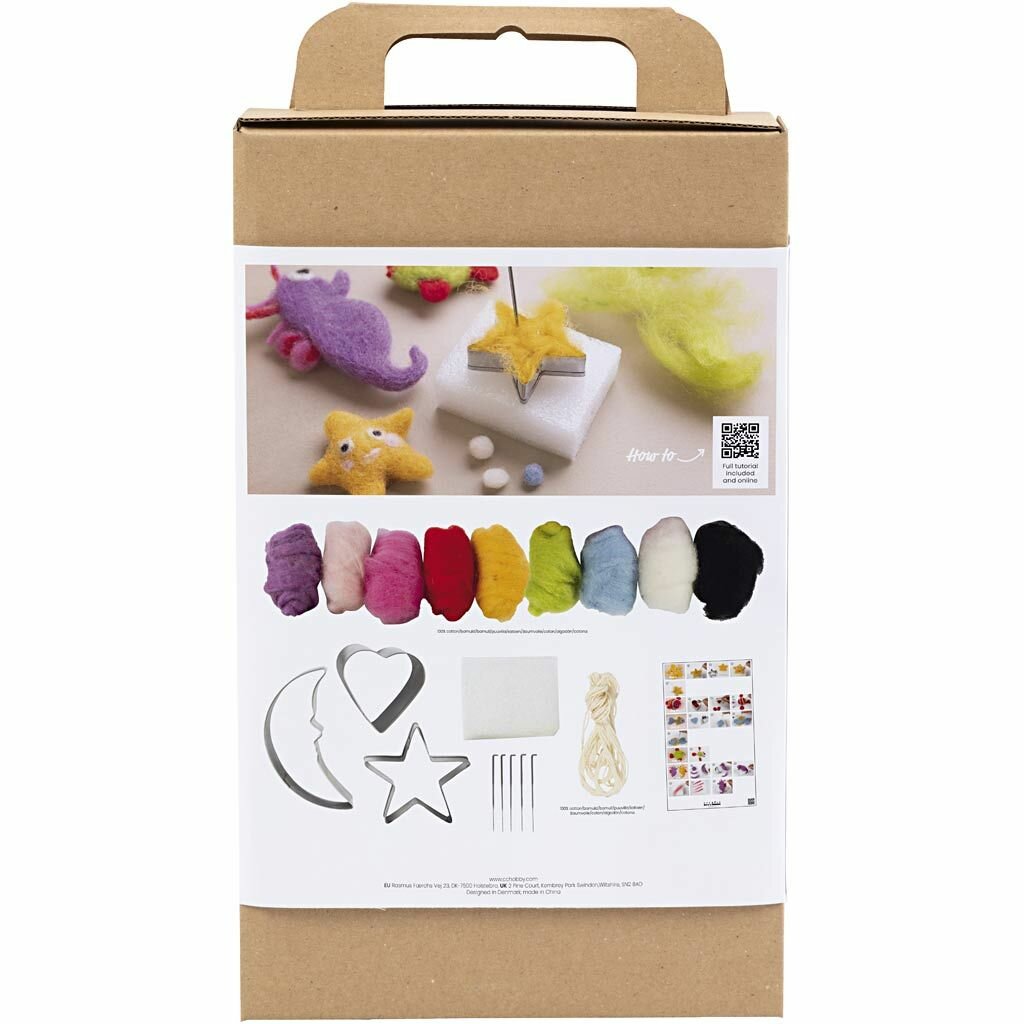 Creative Company Naaldviltpakket - Dieren in Water | Speel je Wijs