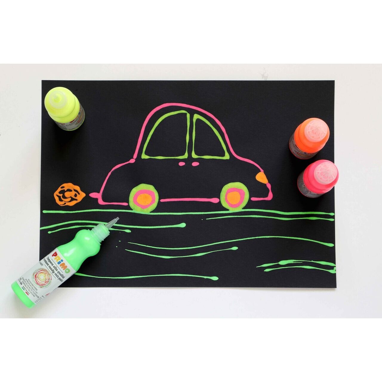 Primo Plakkaatverf - Metal &amp; Fluor kleuren | Speel je Wijs