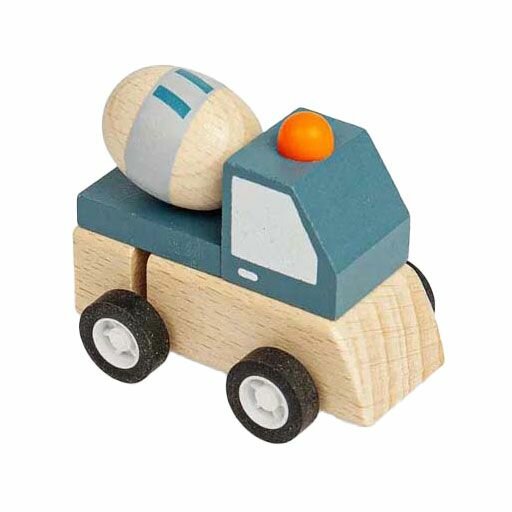 Bigjigs  Opwind Vrachtwagens (vier soorten) | Speel je Wijs