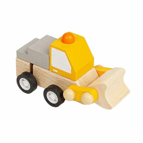 Bigjigs  Opwind Vrachtwagens (vier soorten) | Speel je Wijs