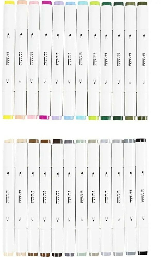 Creative Company Alcohol Markers - 24 Pastel Kleuren | Speel je Wijs