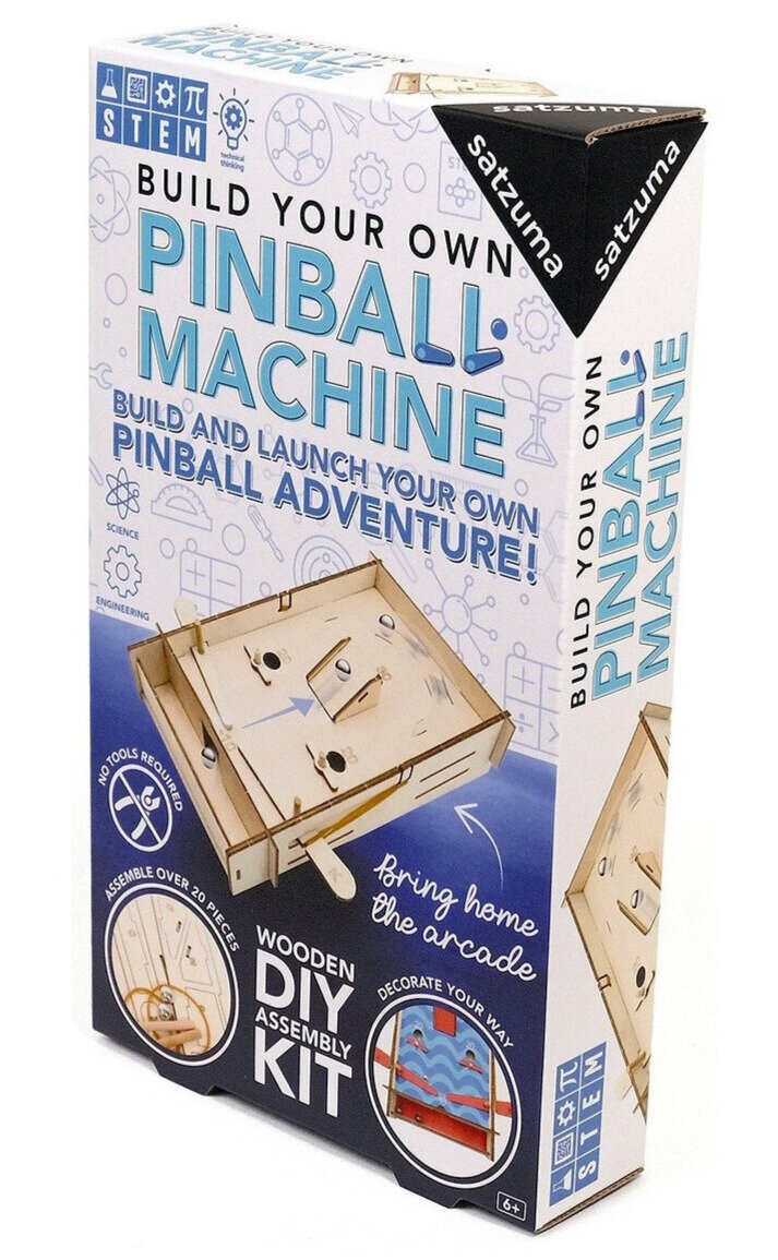Satzuma Make your own Pinball Machine - Flipperkast  | Speel je Wijs