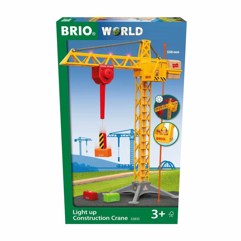 Brio Light Up-bouwkraan - 33835 | Speel je Wijs
