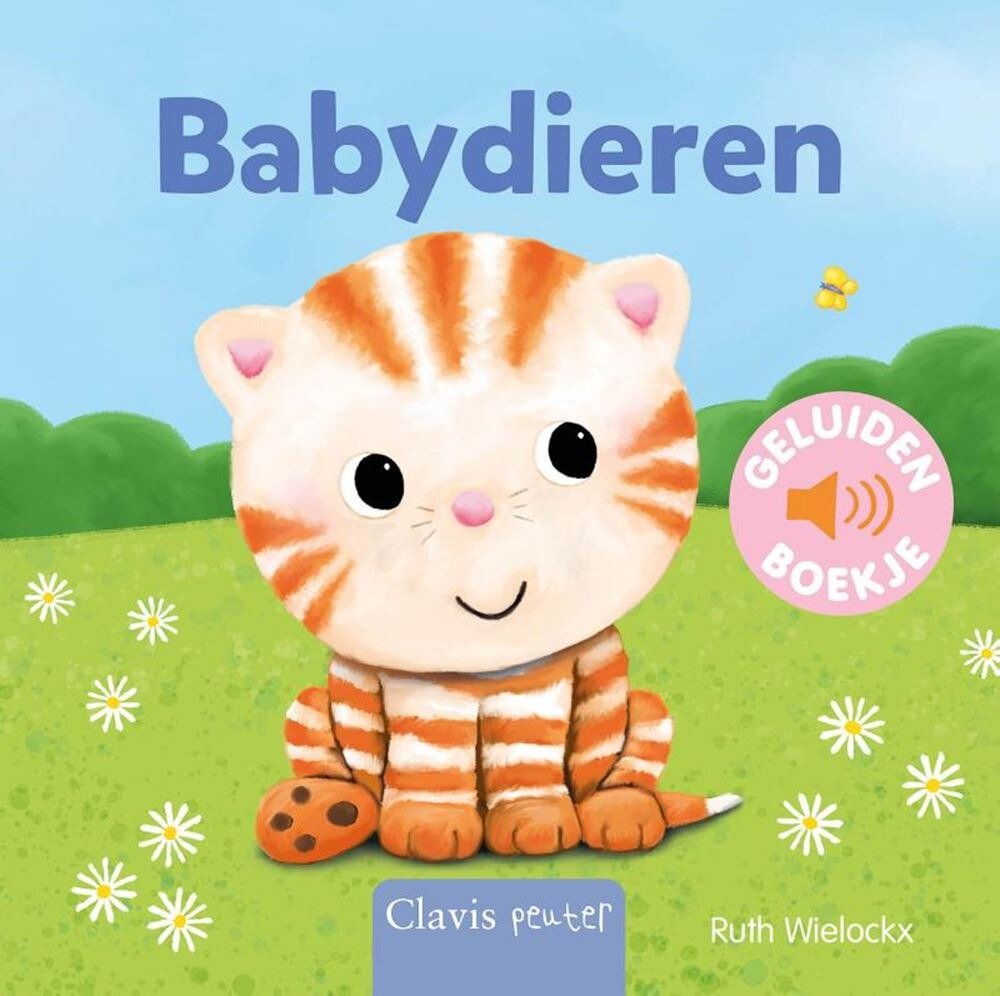 Clavis Geluidenboek - Babydieren 1+ | Speel je Wijs