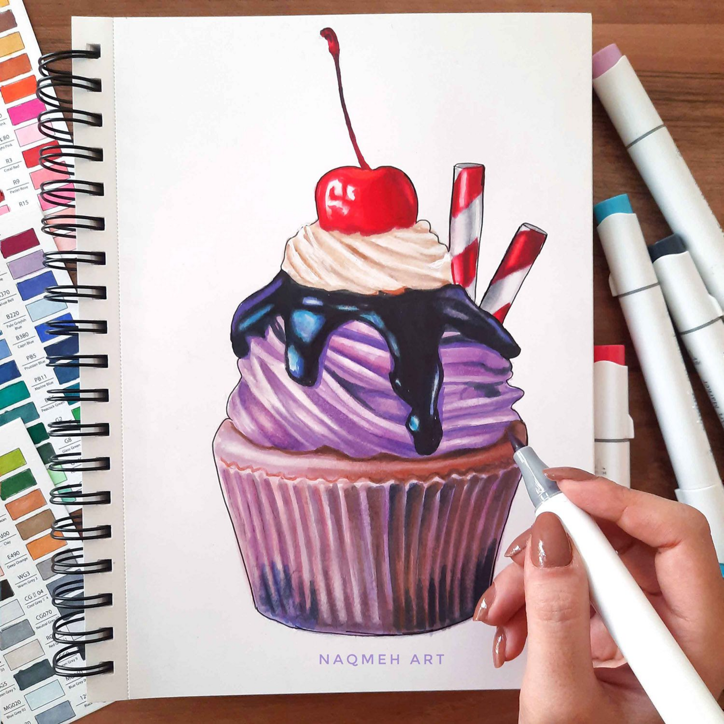 Ohuhu Honolulu B Alcohol Art Markers - Brush &amp; Fine - 48 kleuren | Speel je Wijs