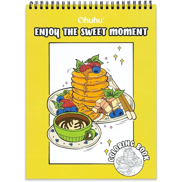 Ohuhu Kleurboek voor Alcoholmarkers - Enjoy the sweet moment | Speel je Wijs