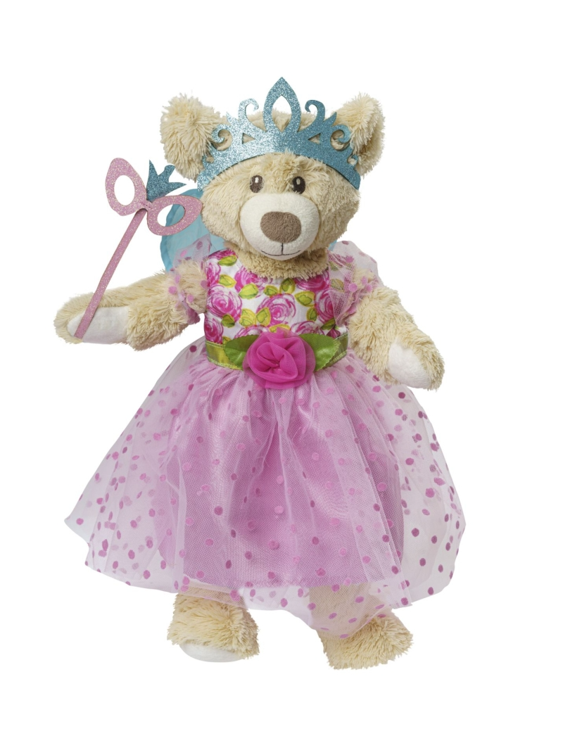 Heless Jurk met vleugels kroon en Masker maat 28-35cm | Speel je Wijs