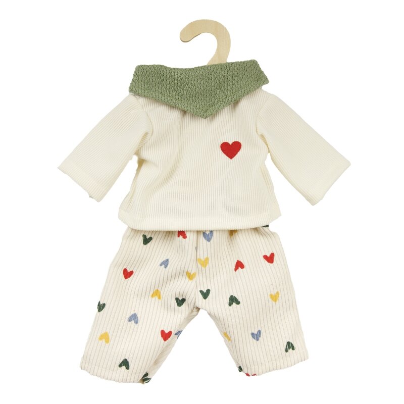 Heless Broek met Shirt - Hart Confetti maat 28-35 | Speel je Wijs