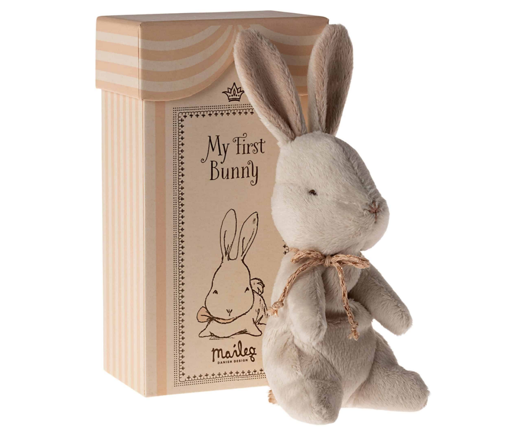 Maileg Plush My first Bunny - Off White | Speel je Wijs