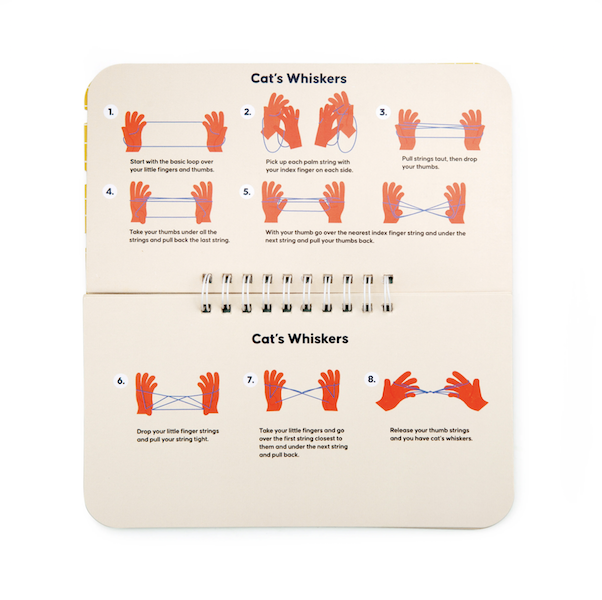 Kikkerland Kidoki - Vinger Touwspel - Cat's Craddle | Speel je Wijs