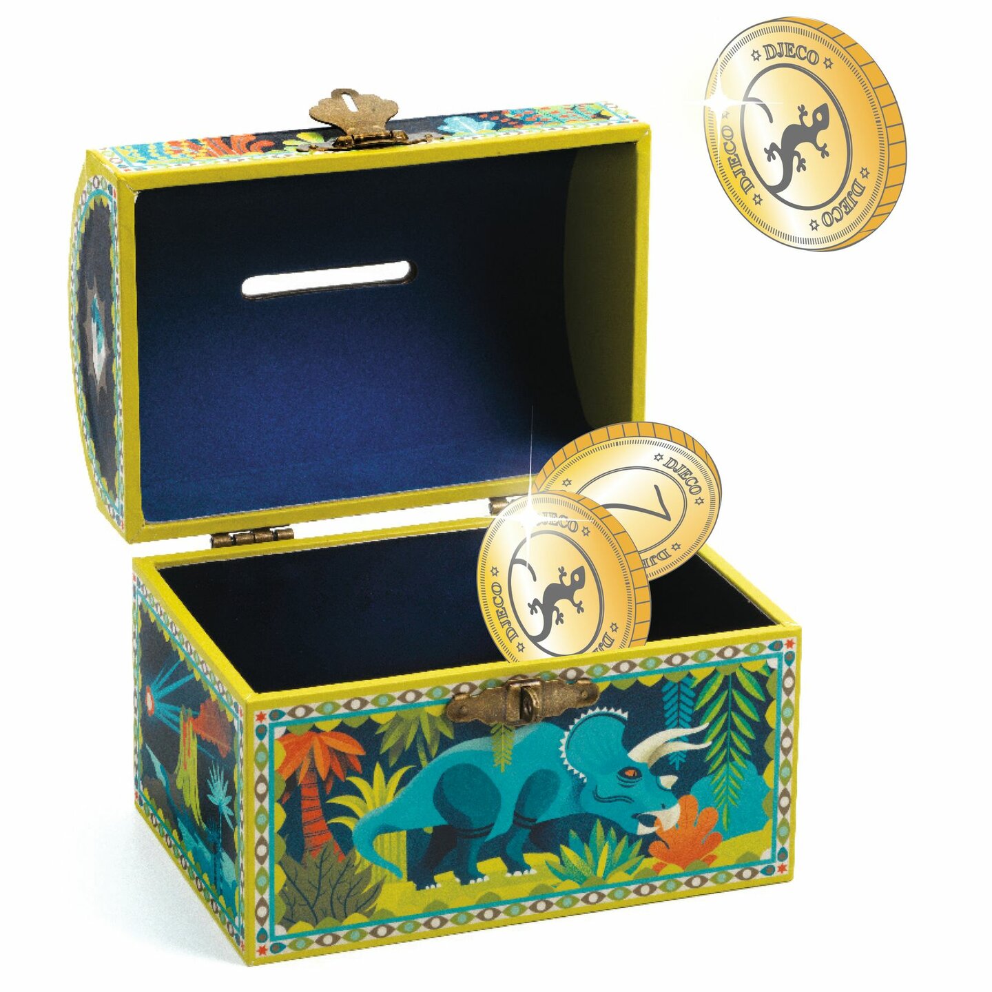 Djeco Spaarpot Schatkist Dinosaurus | Speel je Wijs