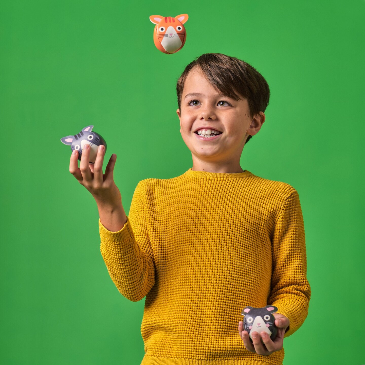 Kikkerland Kidoki - Jongleerballen - Three Cats | Speel je Wijs