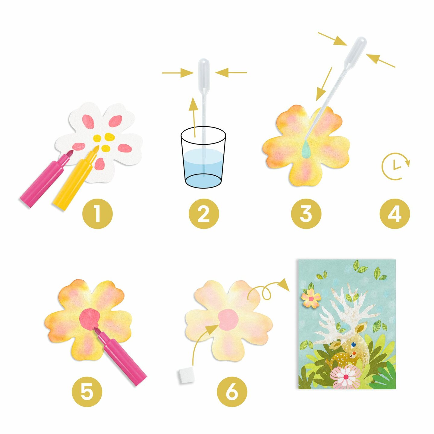 Djeco Knutselset vloeipapier | Speel je Wijs