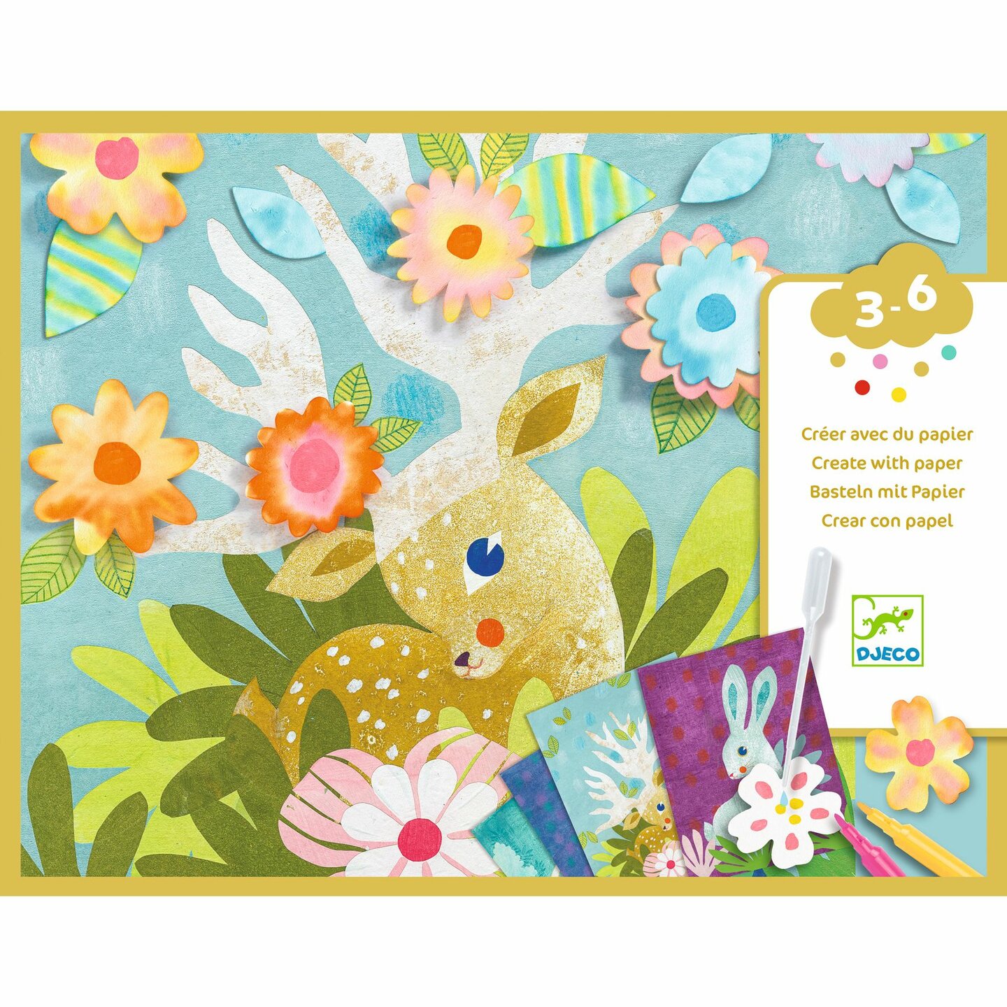 Djeco Knutselset vloeipapier | Speel je Wijs