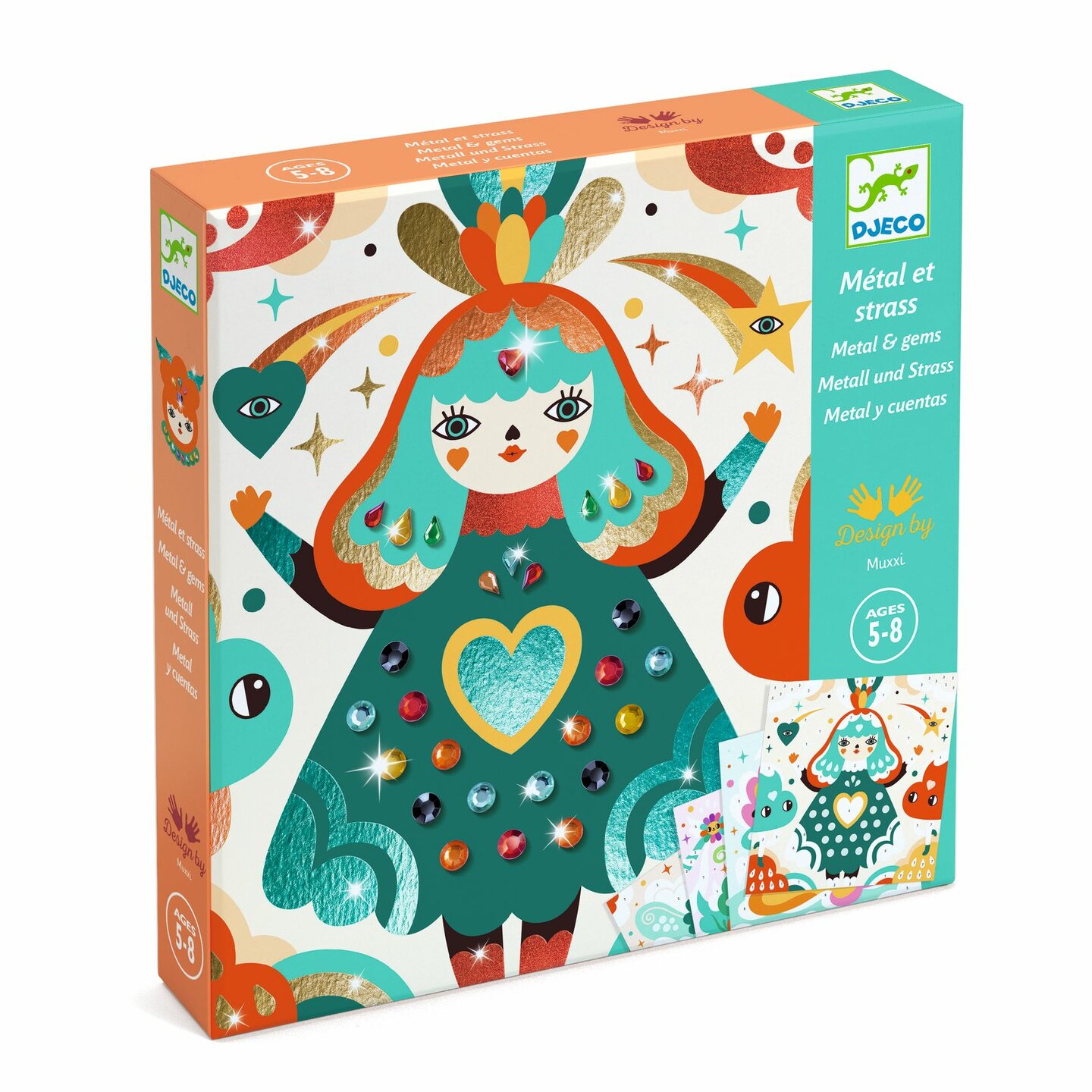 Djeco Glitterschilderijen - Harmonie 5-8 jaar | Speel je Wijs