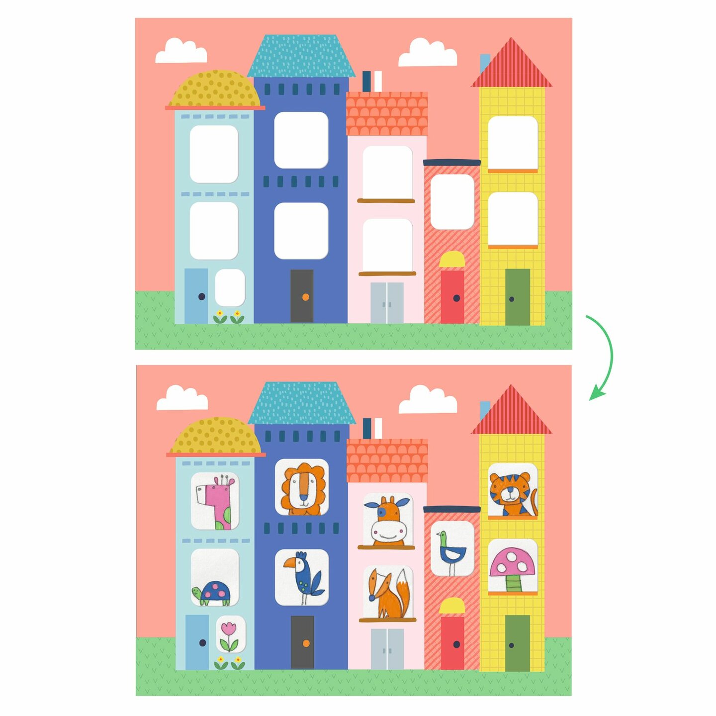 Djeco Samen Tekenen - Overtrekken is een Kunst 5-6 jaar | Speel je Wijs