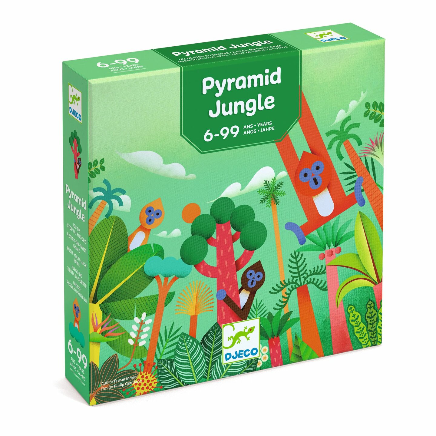 Djeco Bordspel | Pyramid Monkey 6+ | Speel je wijs