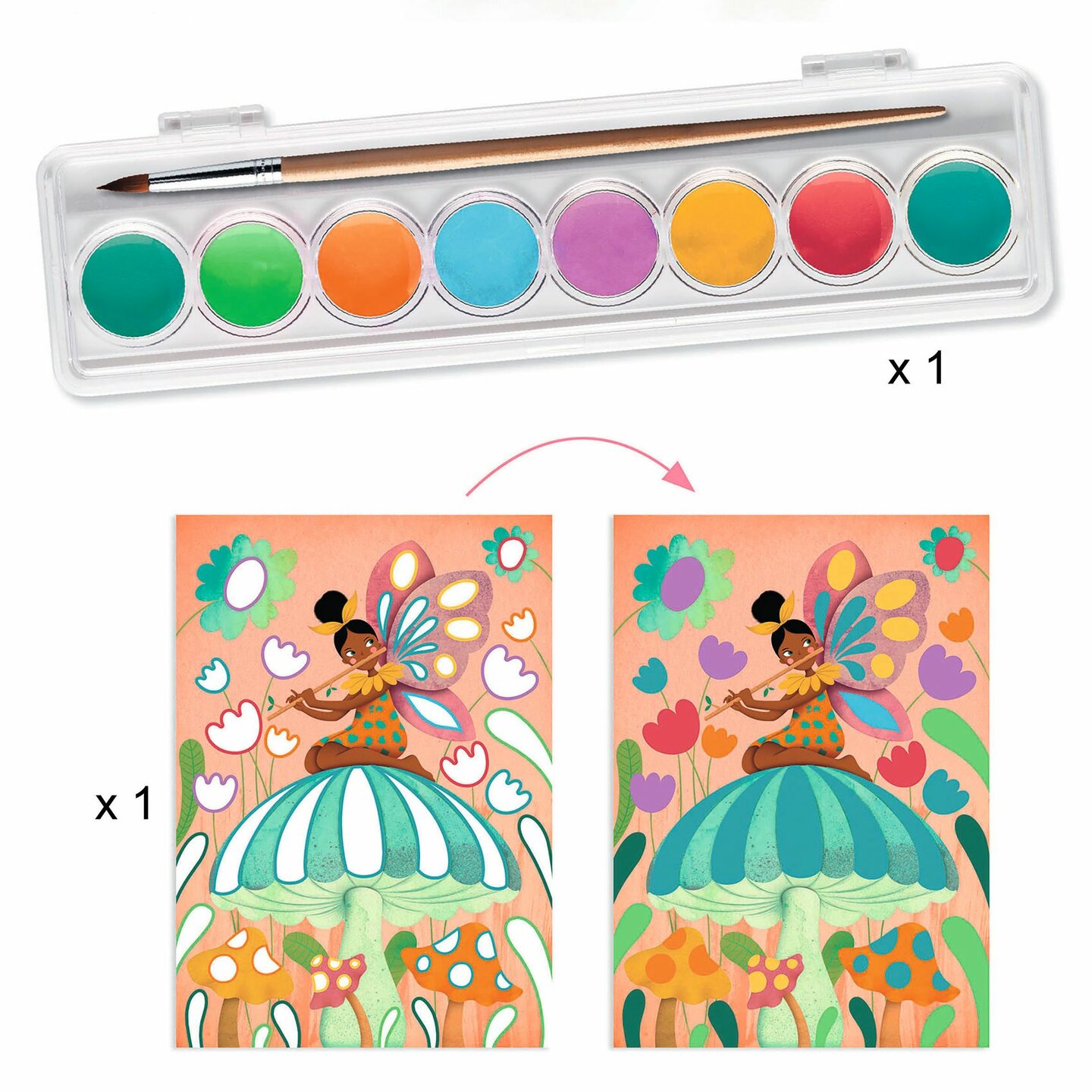 Djeco Multi Knutselset - Fairy Box 6-10 jaar | Speel je Wijs