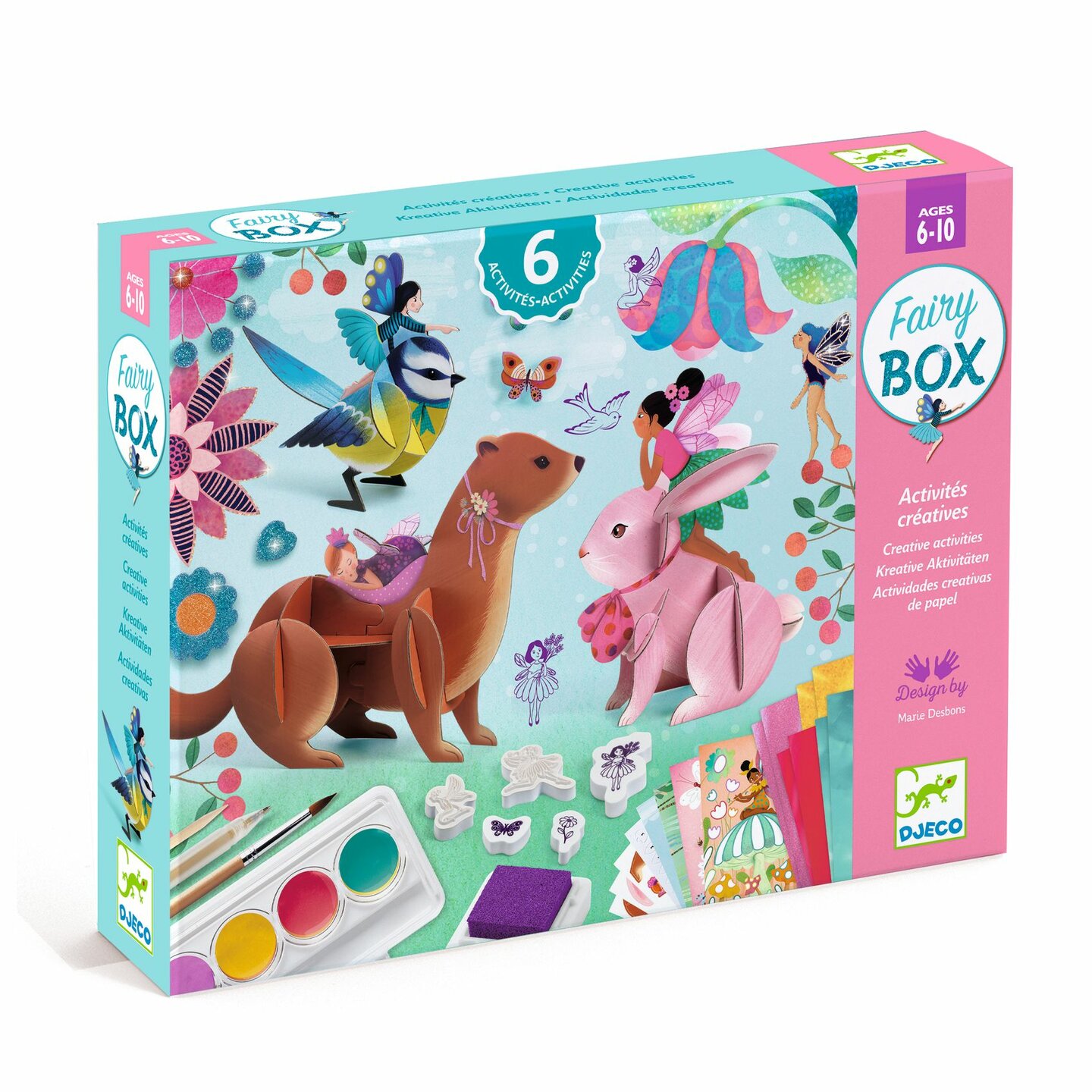 Djeco Multi Knutselset - Fairy Box 6-10 jaar | Speel je Wijs