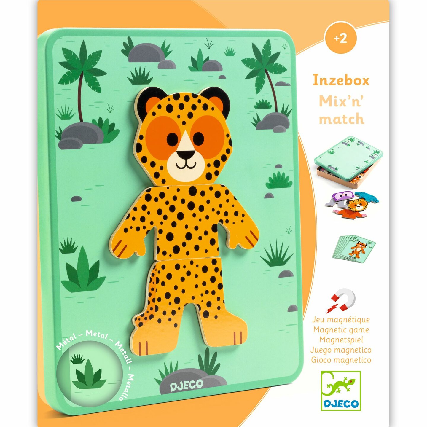 Djeco Magneetspel Inzebox - Mix'n Match