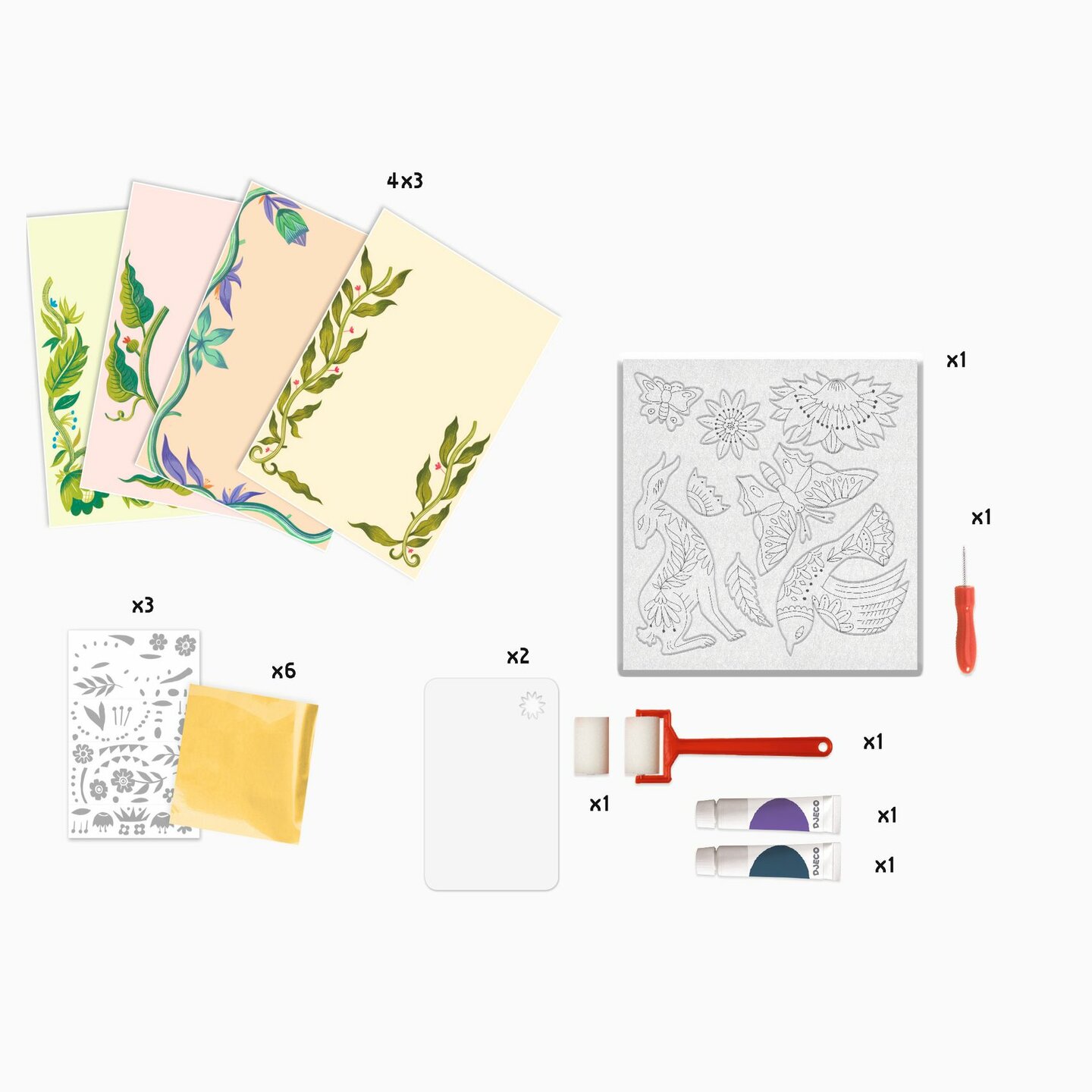 Djeco Knutselset - Pasionflower 7-12 jaar | Speel je Wijs