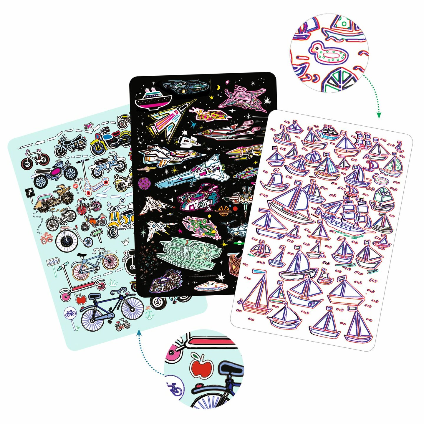 Djeco Observatie kaartspel Mystery Travel  | Speel je Wijs