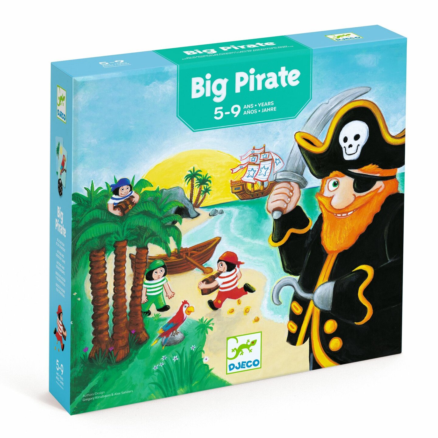 Djeco Bordspel Big Pirate 5-9 jaar  | Speel je Wijs