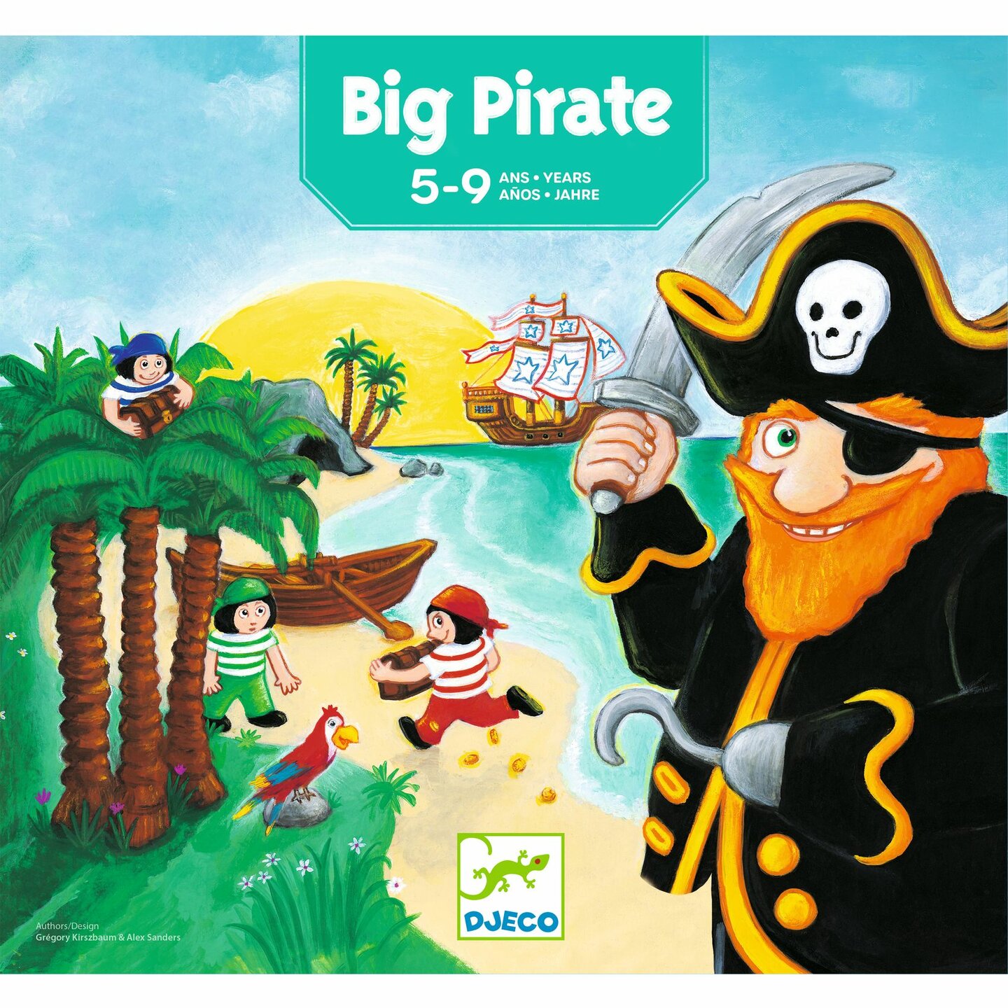 Djeco Bordspel Big Pirate 5-9 jaar  | Speel je Wijs