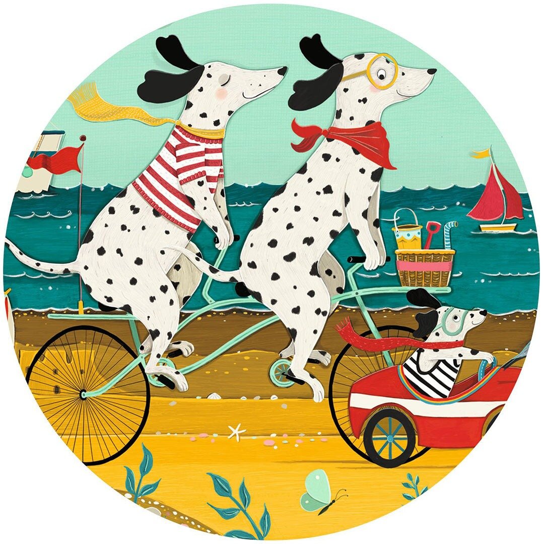 Djeco Silhouette Puzzel - Ollie de Dalmati&euml;r&nbsp;3+ | Speel je Wijs