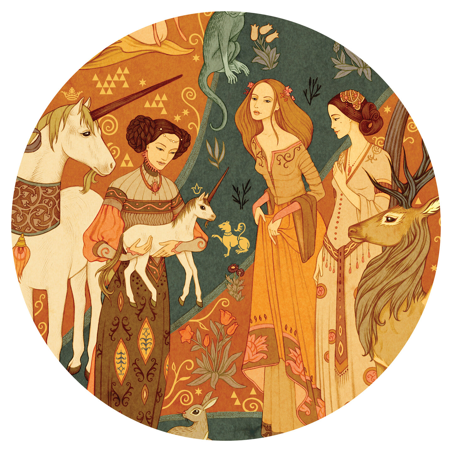 Djeco Puzzel Gallery - Eenhoorntuin 500 stukjes | Speel je Wijs