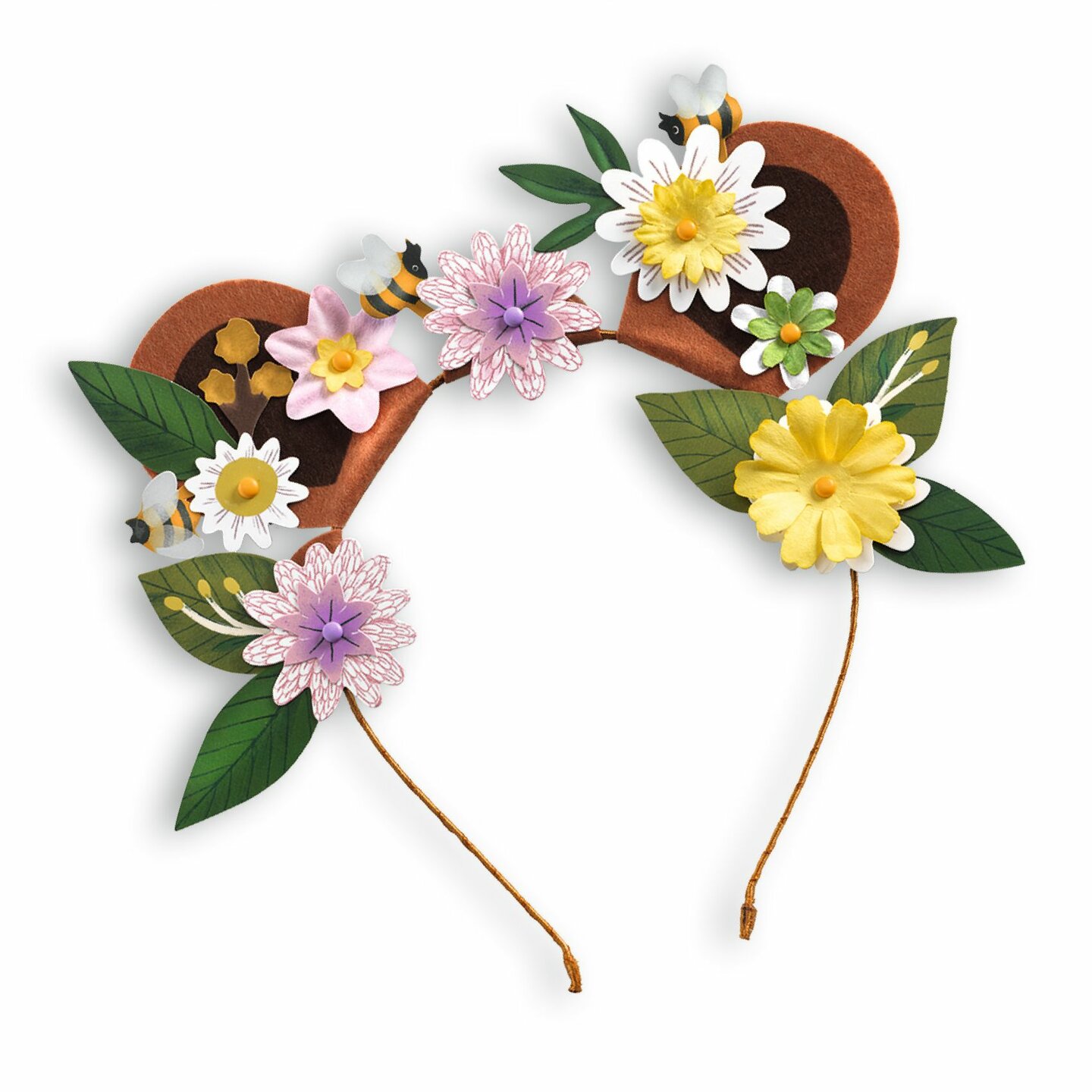 Djeco DIY - Knutselset Diadeem Flower Friends | Speel je Wijs