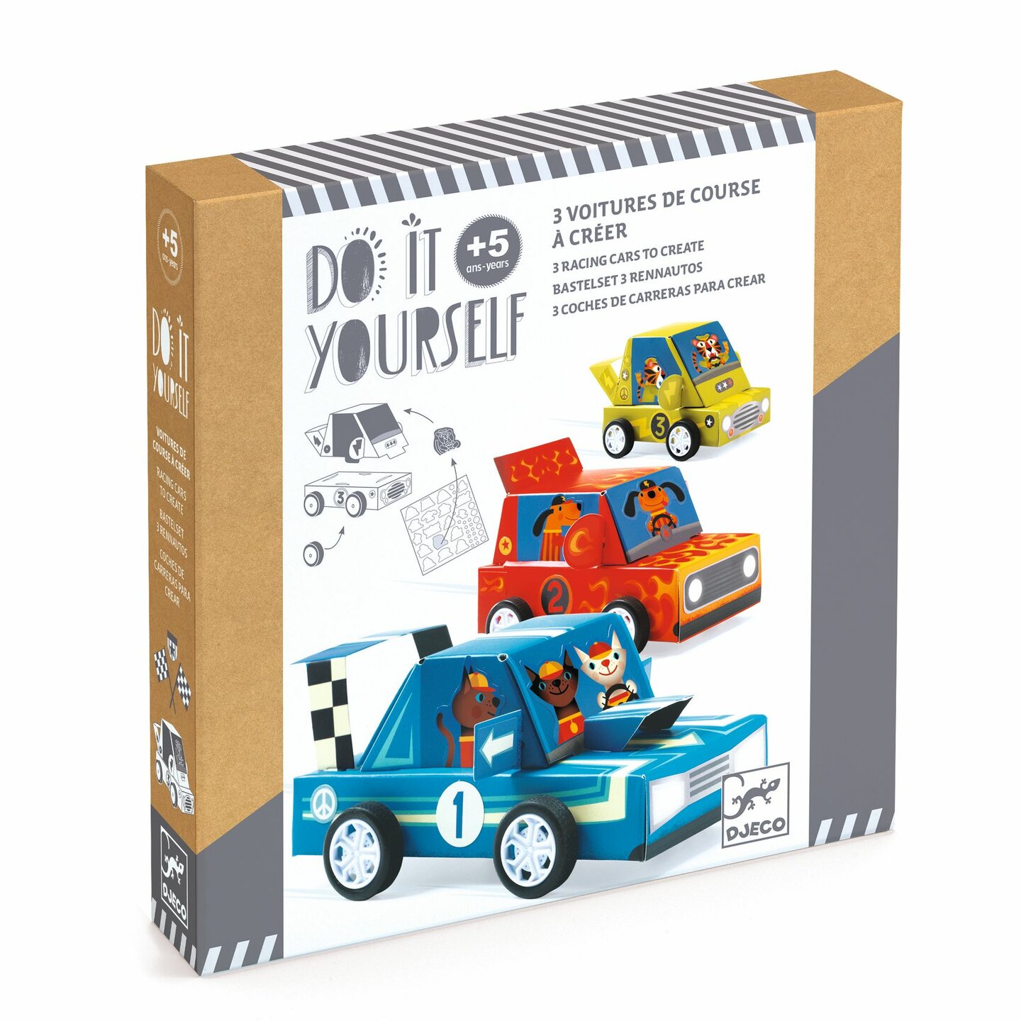 Djeco DIY - Knutselset Grand Prix | Speel je Wijs