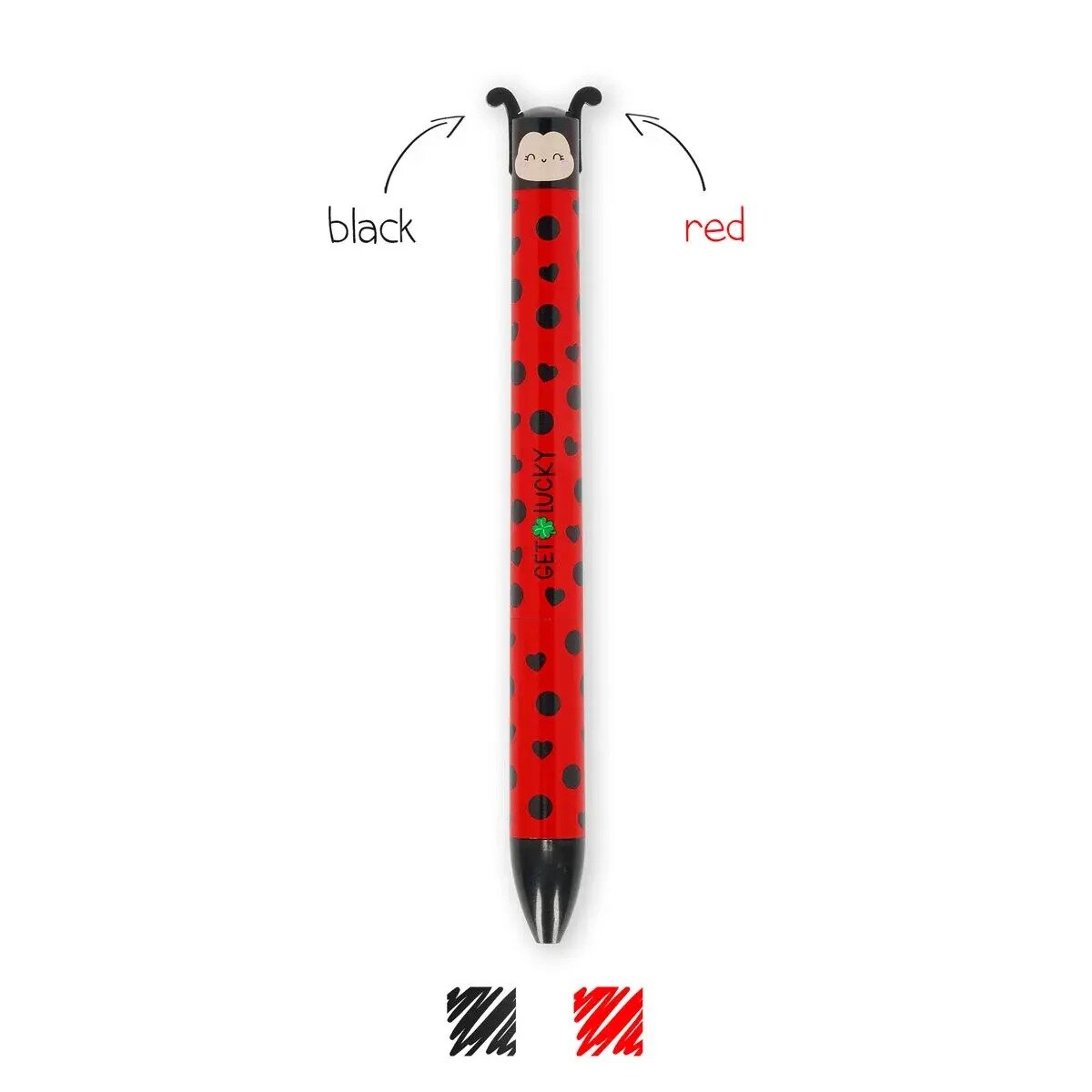 Legami Balpen Click &amp; Clack - Ladybug | Speel je Wijs