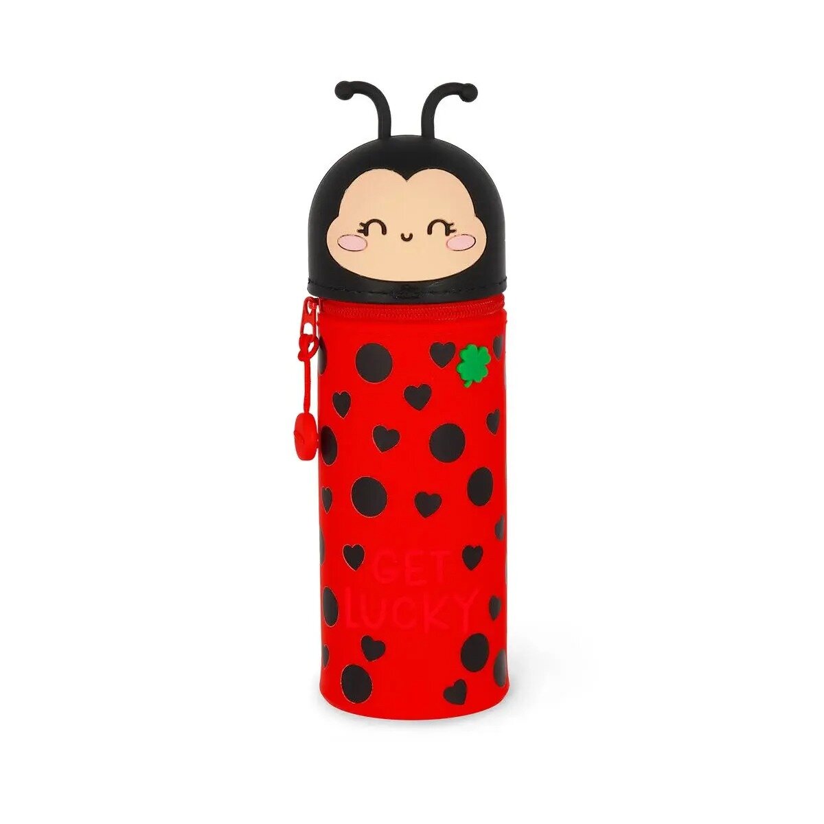Legami Kawaii 2 in 1 zachte siliconen etui - Lieveheersbeestje &ldquo;Get Lucky&rdquo; | Speel je Wijs