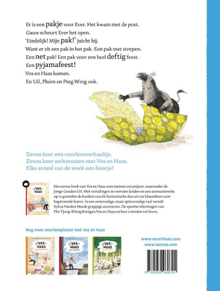 Lannoo Verhalenboek - Het Grote Bedboek van Vos en Haas 3+ | Speel je Wijs
