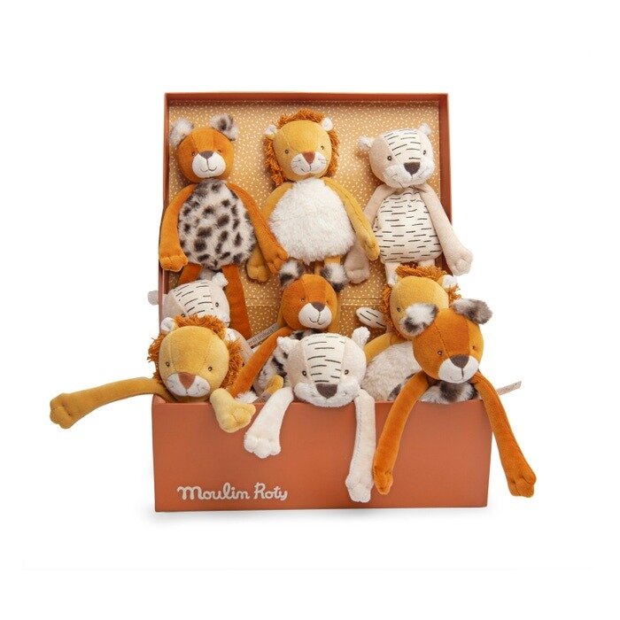 Moulin Roty Rammelaar "La for&ecirc;t Mawa" - Tijger | Speel je Wijs