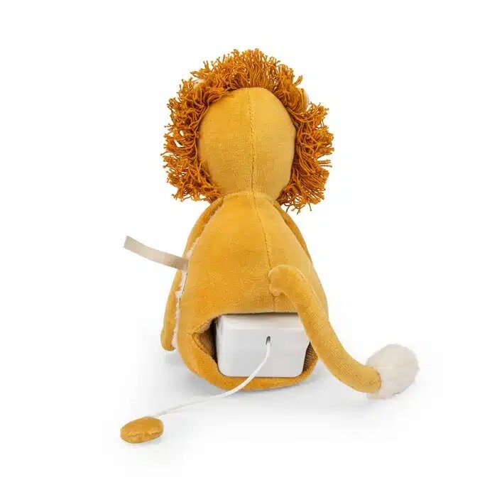 Moulin Roty Muziekknuffel "La for&ecirc;t Mawa" - Mamba de Leeuw | Speel je Wijs