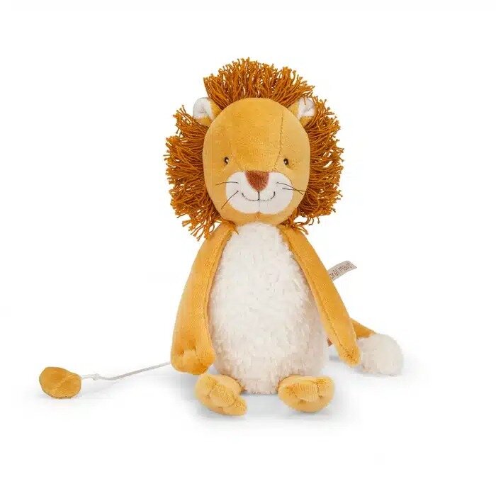 Moulin Roty Muziekknuffel "La for&ecirc;t Mawa" - Mamba de Leeuw | Speel je Wijs