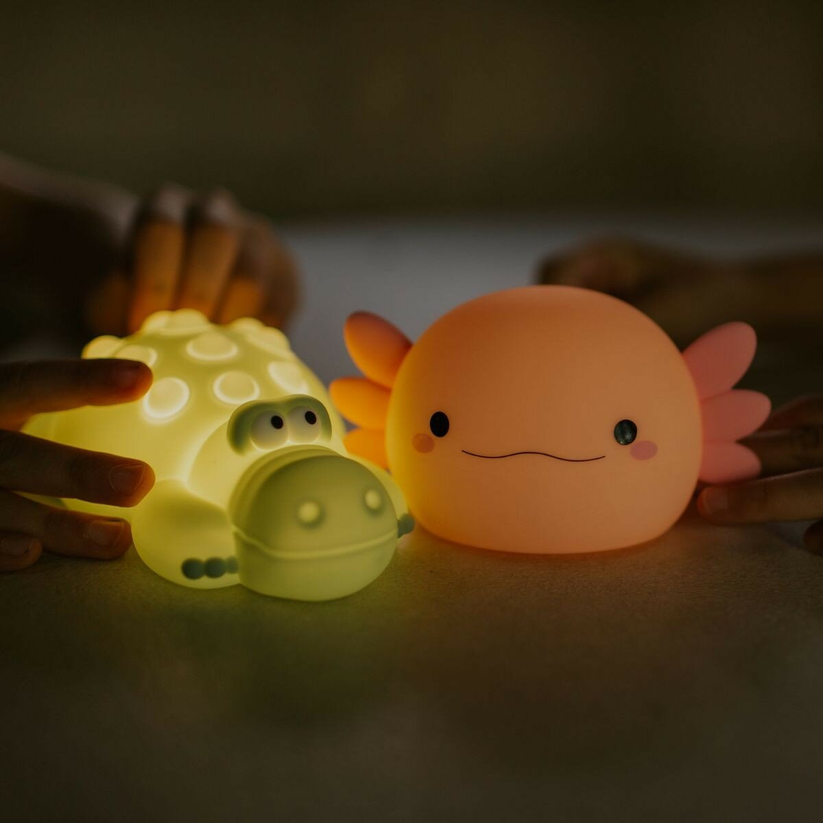 MARY&rsquo;S Siliconen Nachtlamp - Crocodile Night Light | Speel je Wijs