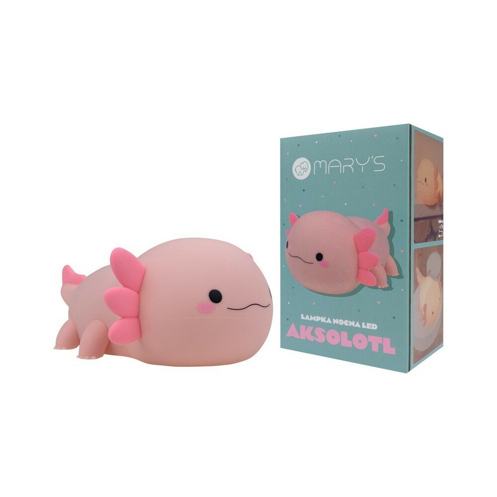 MARY&rsquo;S Siliconen Nachtlamp - Axolotl | Speel je Wijs