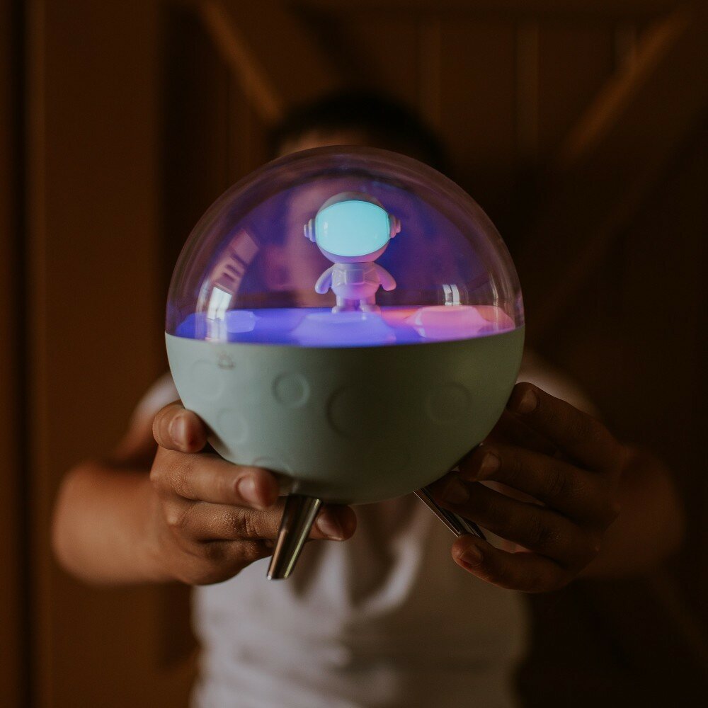 MARY&rsquo;S Siliconen Nachtlamp - Moon Blue | Speel je Wijs